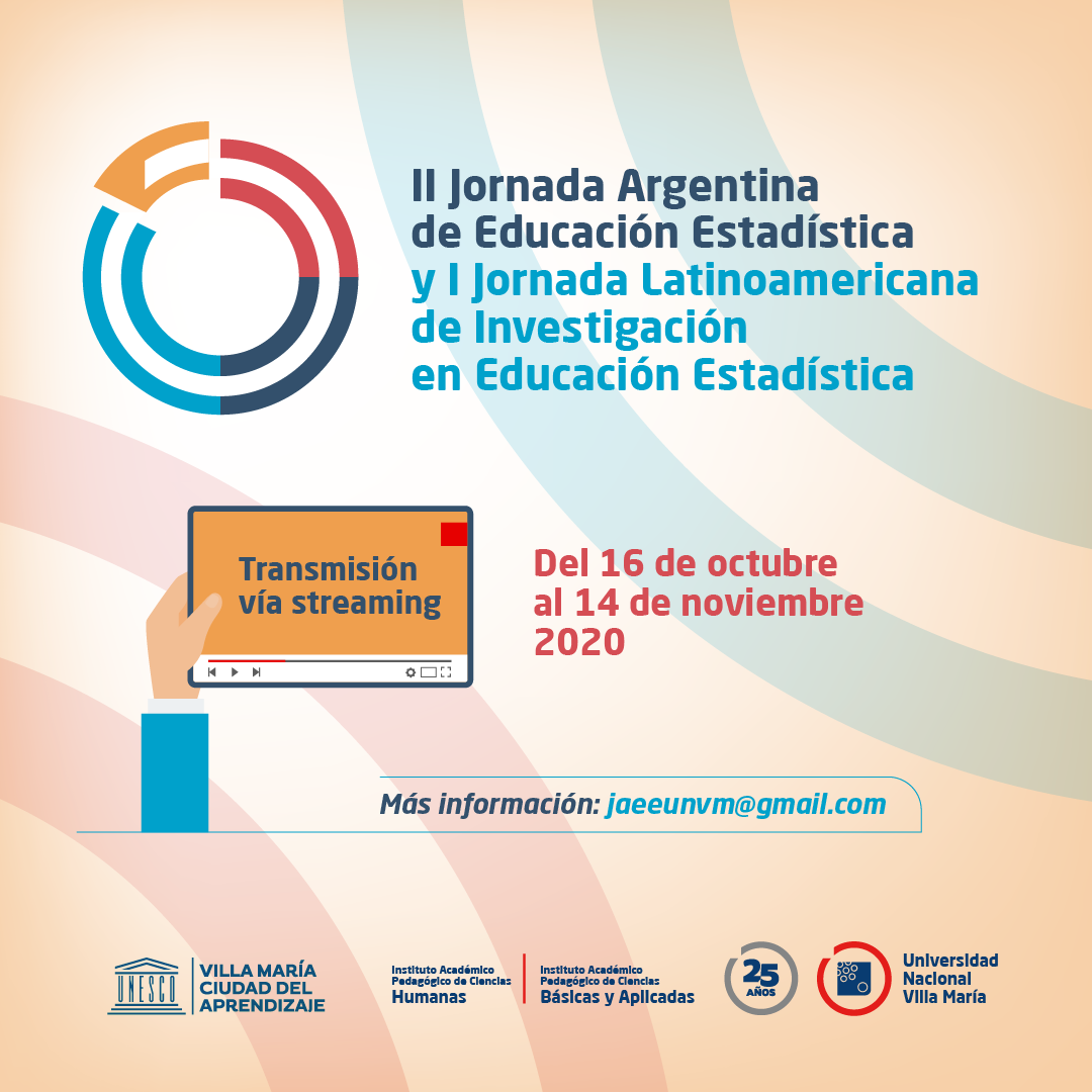 Inscripciones abiertas para la Jornada Internacional de Educación Estadística