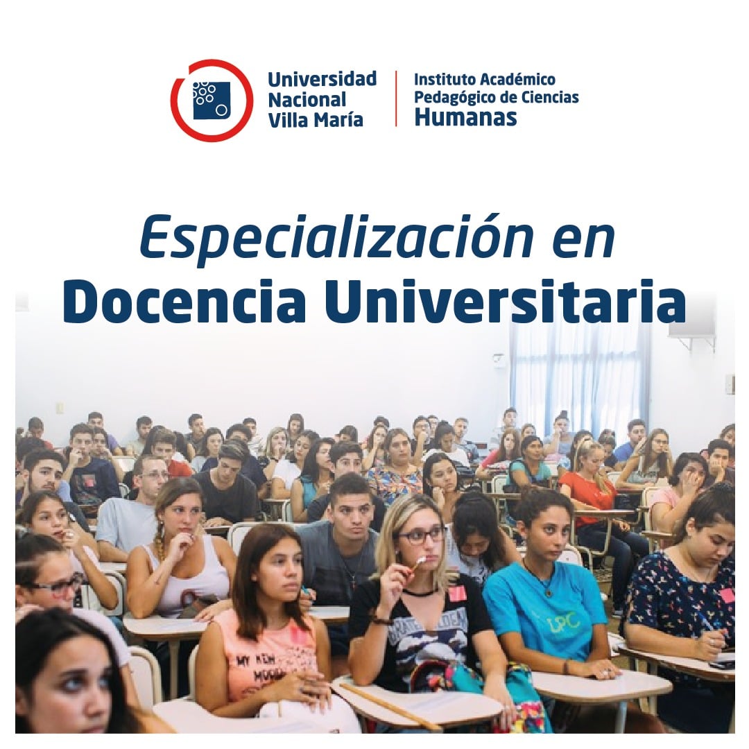 Inscripciones abiertas para el Posgrado de Especialización en Docencia Universitaria