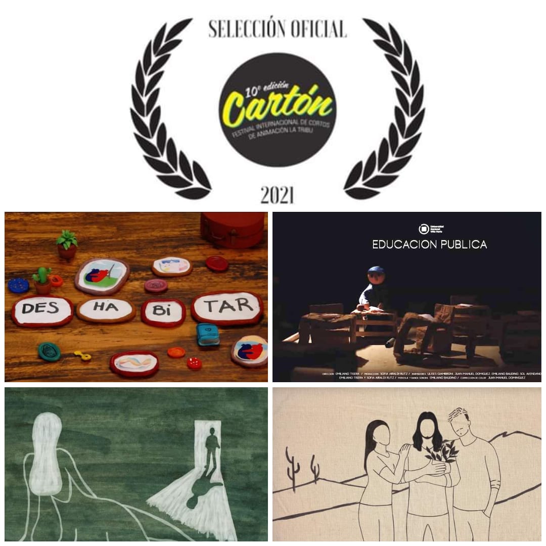 Cinco cortometrajes de la carrera de Diseño fueron seleccionados para un Festival Internacional
