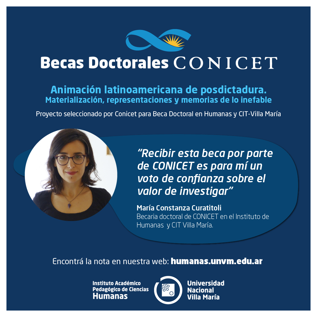 #BecarixsConicet: “Recibir esta beca por parte de CONICET es para mí un voto de confianza sobre el valor de investigar”