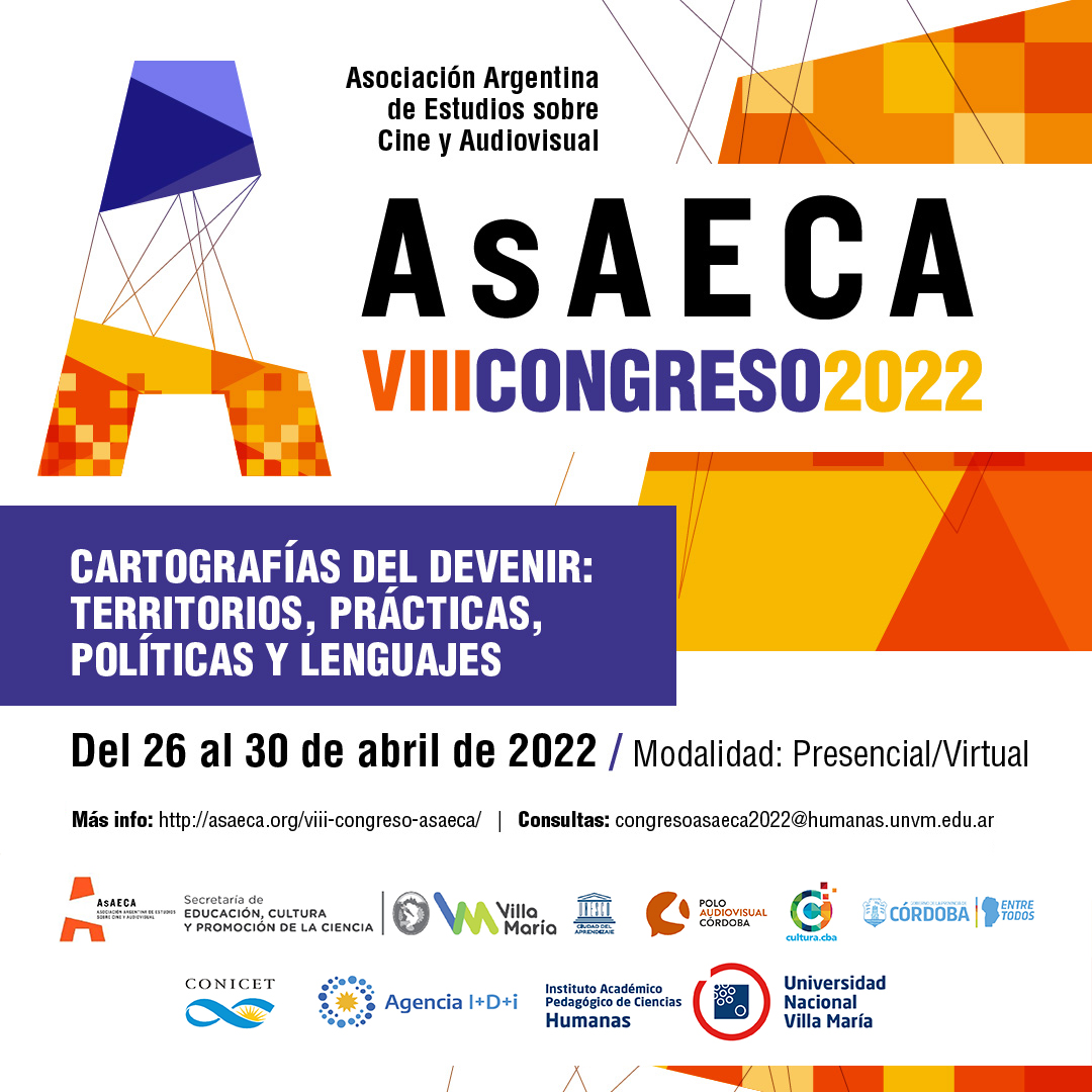 Se viene el 8° Congreso de la Asociación Argentina de Estudios sobre Cine y Audiovisual