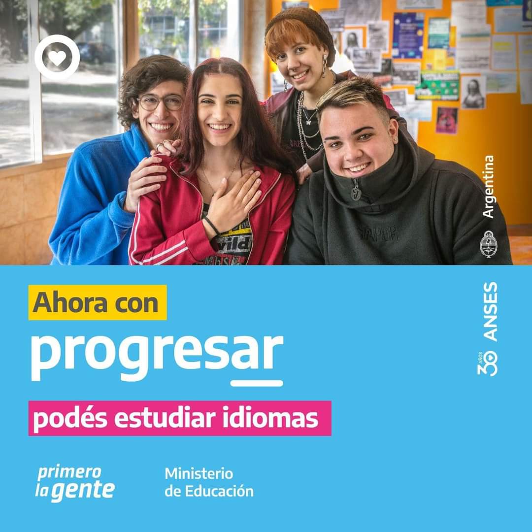 Se lanzó un Programa de Formación y Certificación en Lenguas Extranjeras para Becarios/as Progresar y Manuel Belgrano