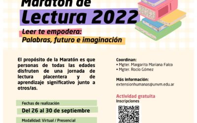Se viene una nueva edición de la Maratón de Lectura 2022