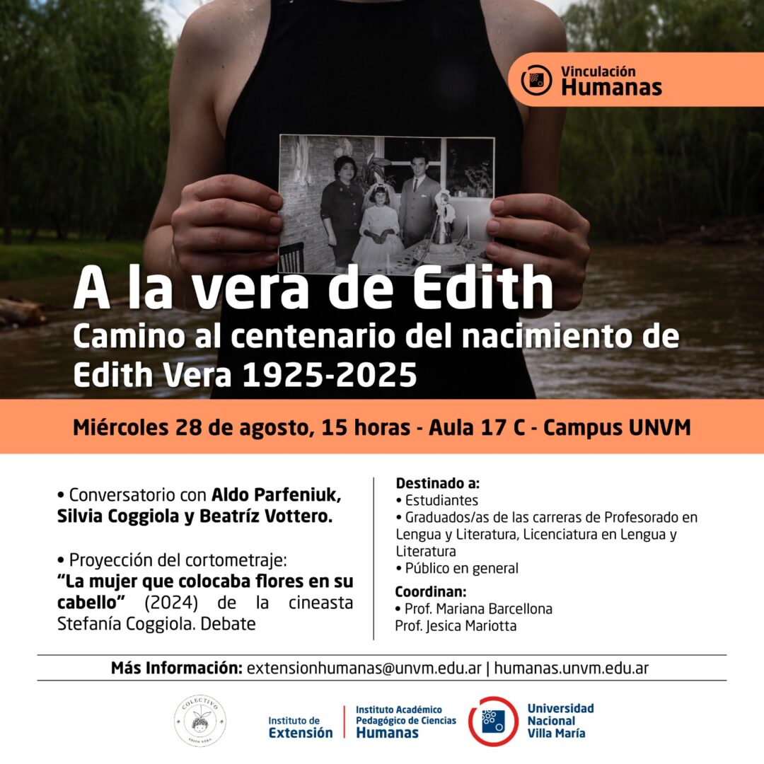 Realizarán un conversatorio con motivo de un nuevo aniversario de nacimiento de Edith Vera