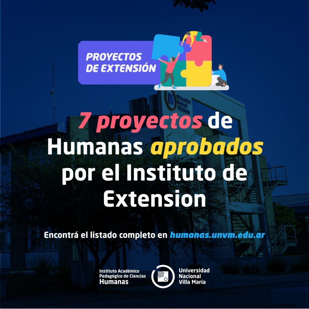 Aprobaron 7 nuevos proyectos de extensión de Humanas