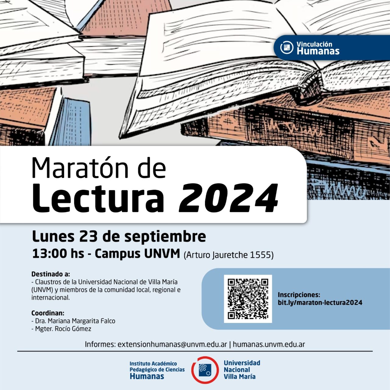 Se viene una nueva edición de la Maratón de Lectura