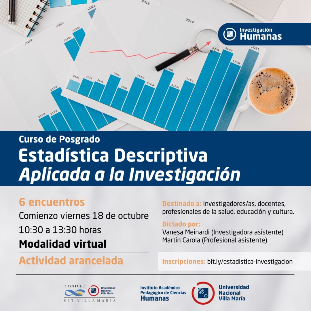 Humanas ofrece un innovador curso sobre Estadística descriptiva aplicada a la investigación