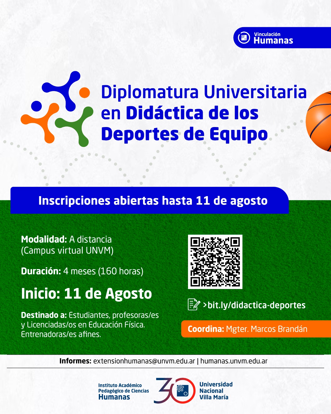 Una diplomatura para transformar la forma de enseñar deportes de equipo