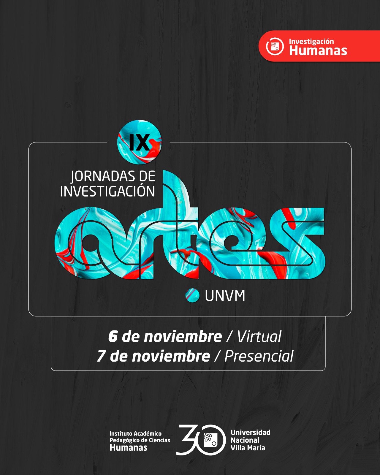 Se vienen las IX Jornadas de Investigación en Artes “Reinvenciones, entramados y proyecciones”