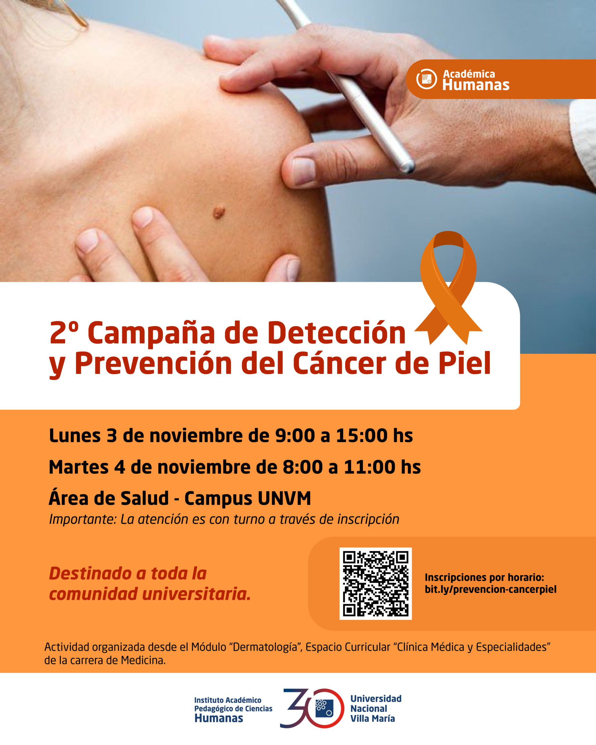 2º Campaña Detección y Prevención del Cáncer de Piel
