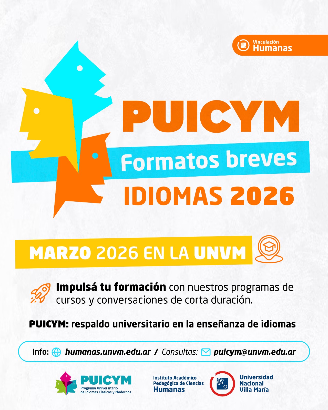 El PUICYM lanzó cursos de formatos breves en idiomas