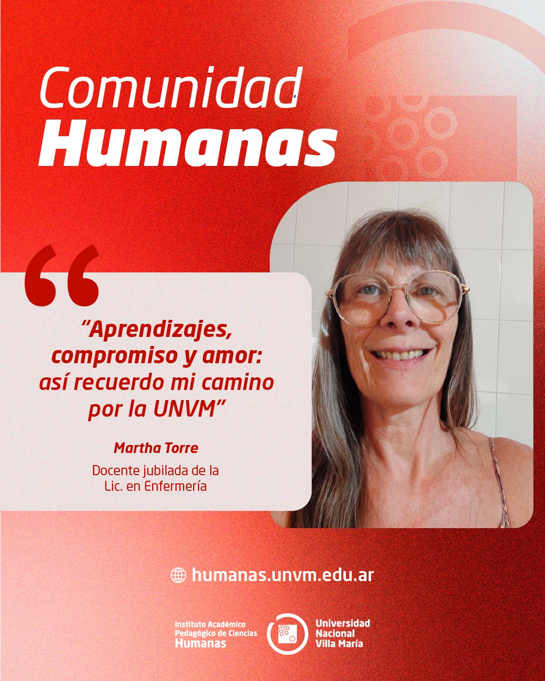 «Aprendizajes, compromiso y amor: así recuerdo mi camino por la UNVM”