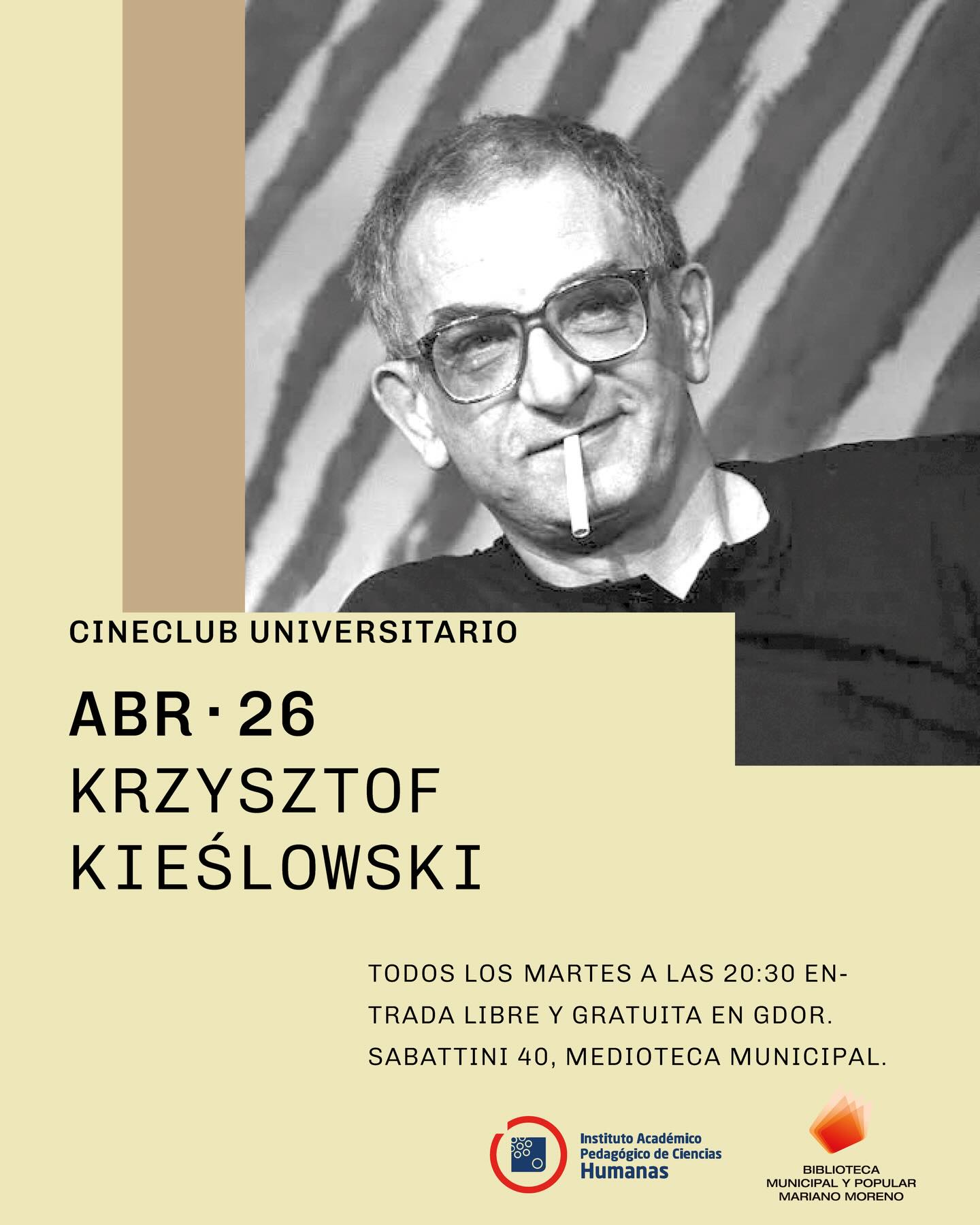 Vuelve el Cine Club Universitario: un espacio para ver, pensar y compartir cine en comunidad