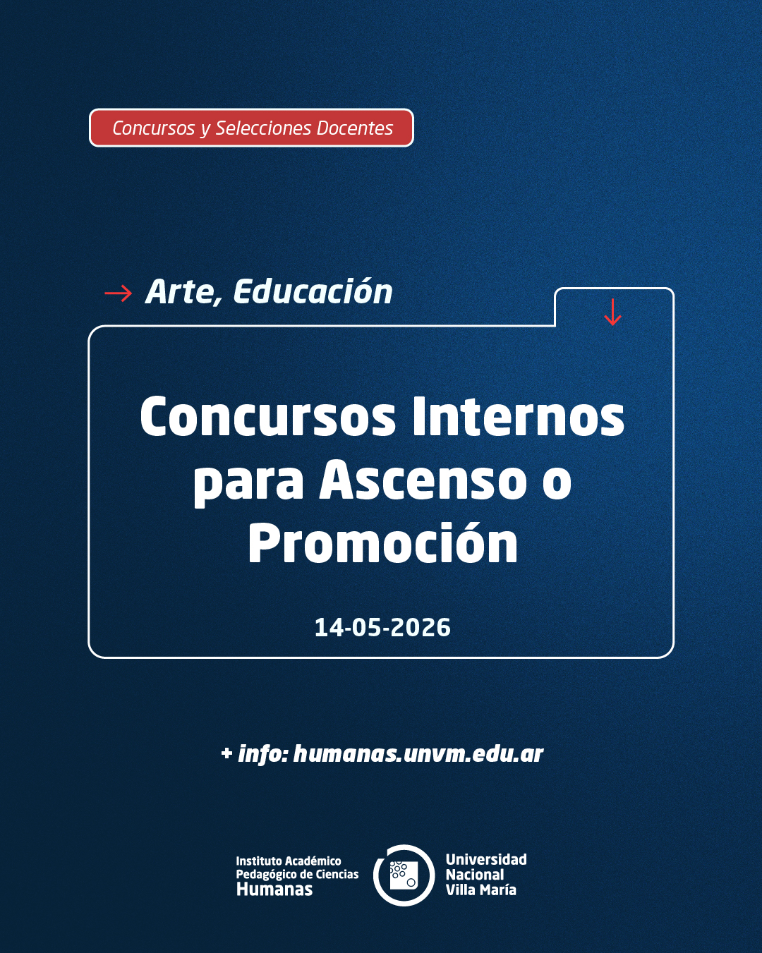 Arte, Educación: Concursos Internos para Ascenso o Promoción